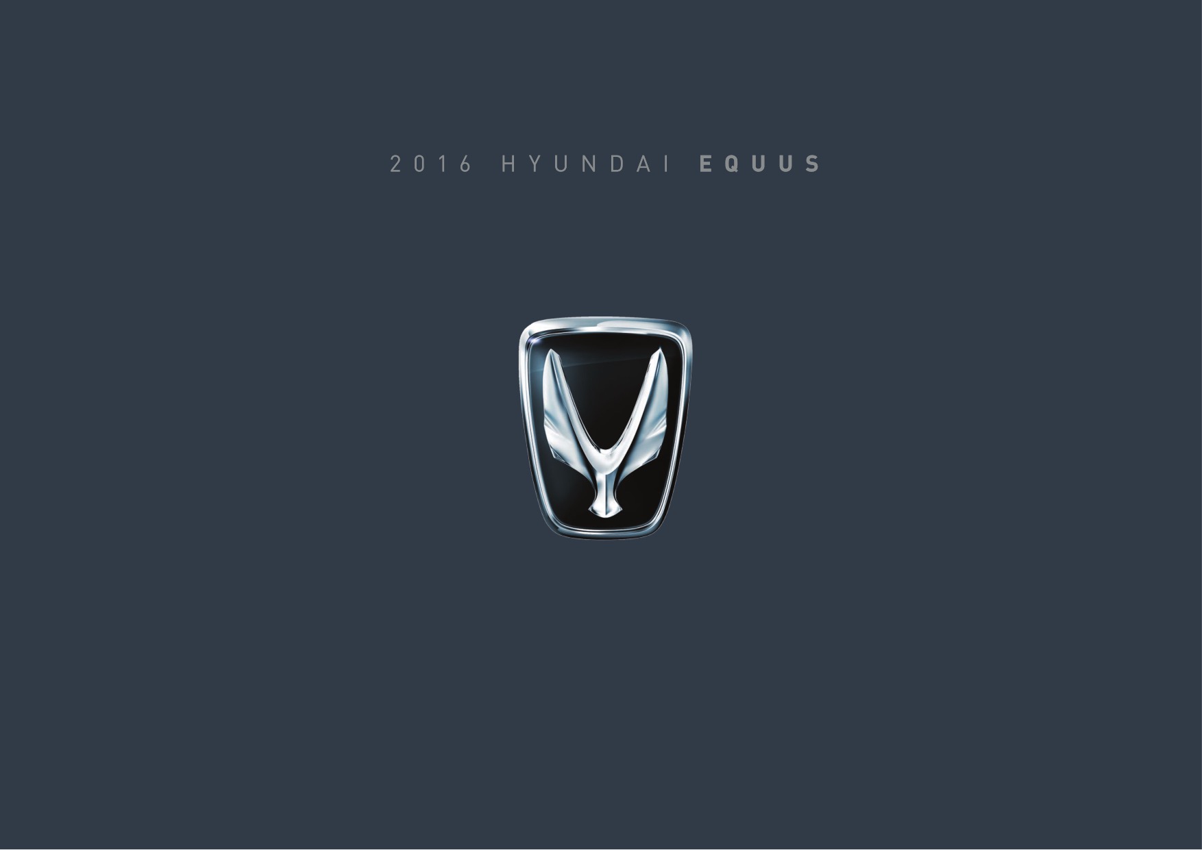 2016 Hyundai Equus Brochure Page 3